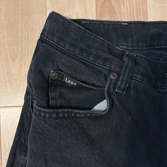 Black Lee Originals “Mom jeans” - Picture 2 of 5